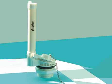 Válvula de Desagüe para Bañera Completa con Tapón Manual y